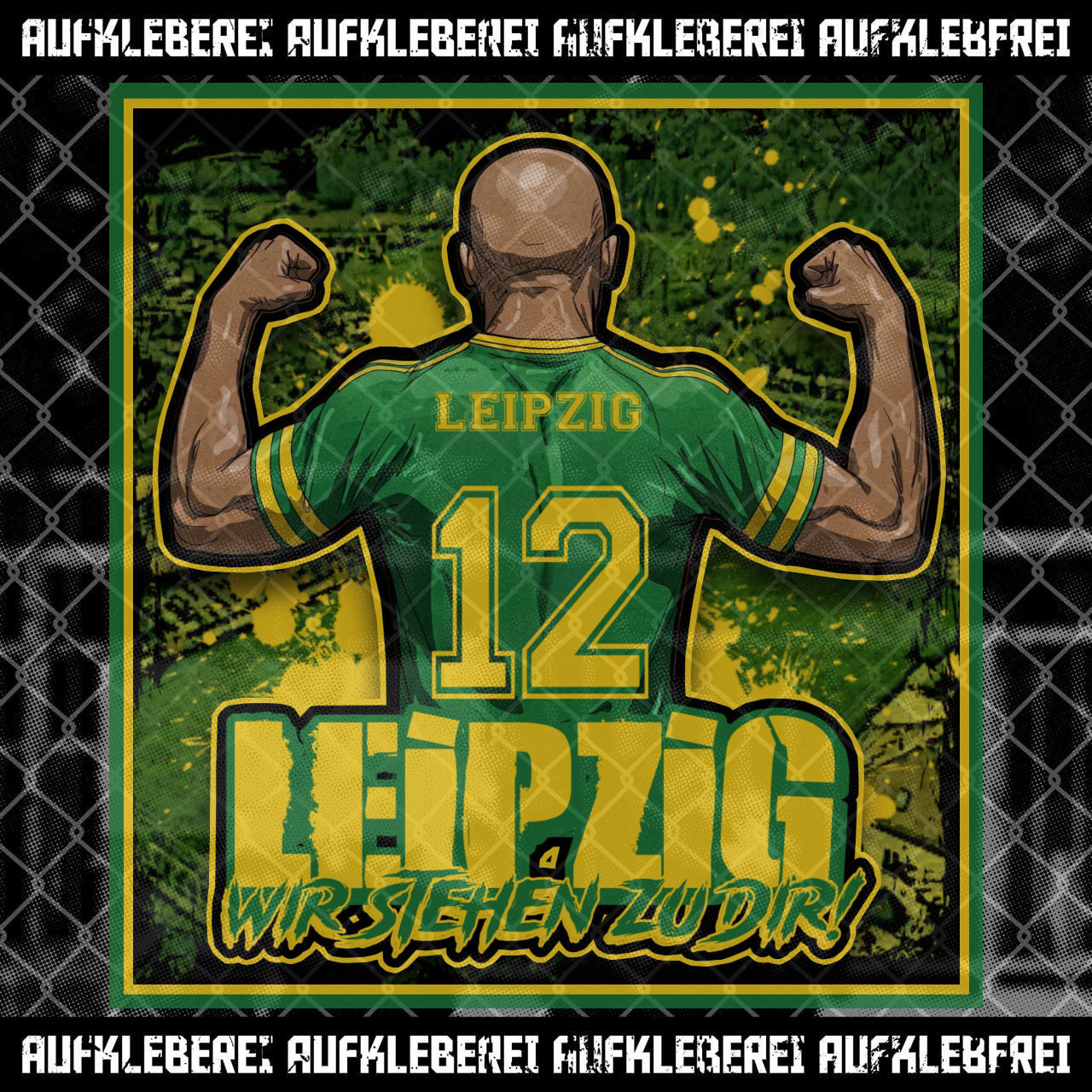 Autocollant « Leipzig 12 Men »