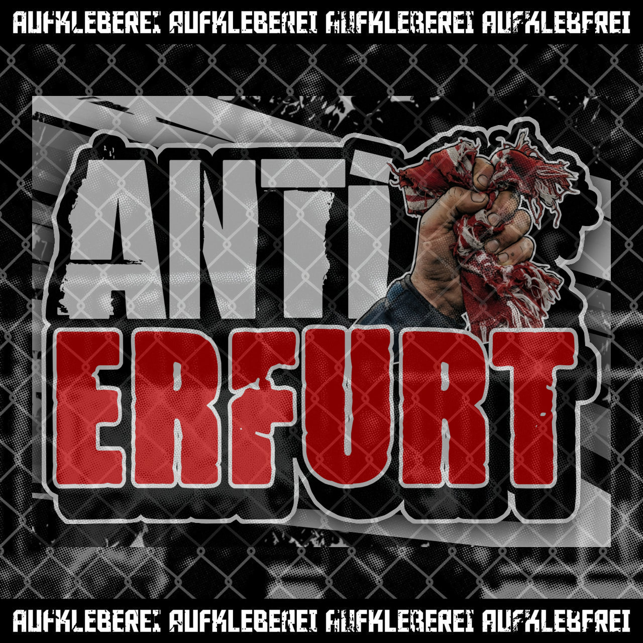 Sticker "Anti Erfurt" XL