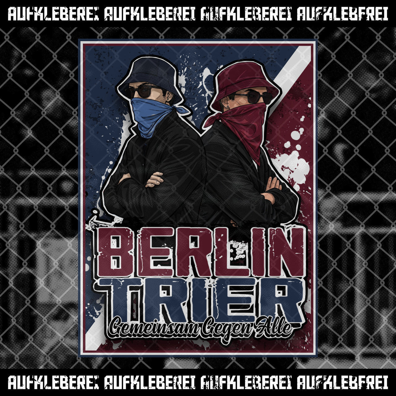 Sticker "Berlin &amp; Trier"