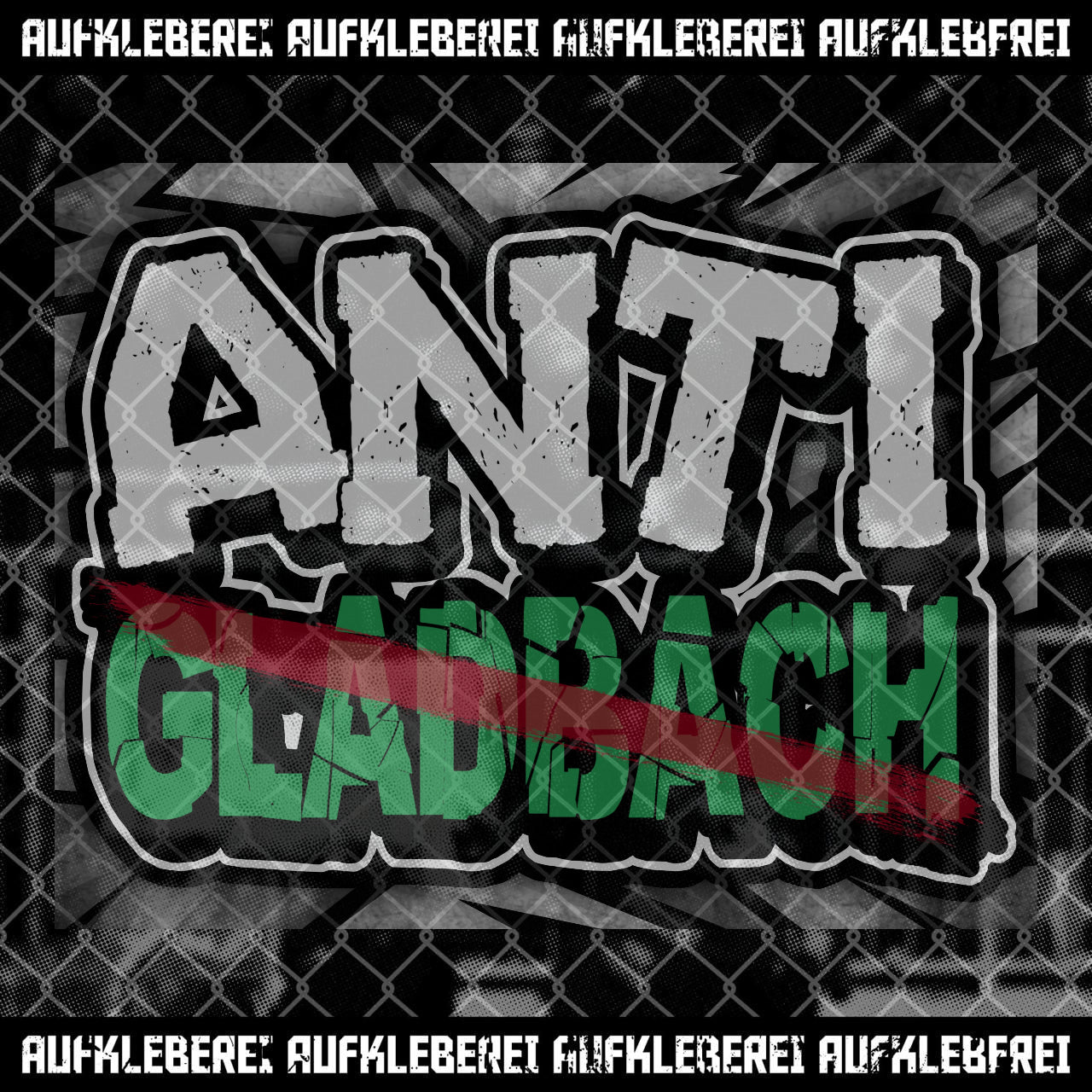 Sticker "Anti Gladbach" XL