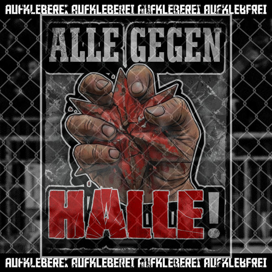 Sticker "Anti Halle" XL
