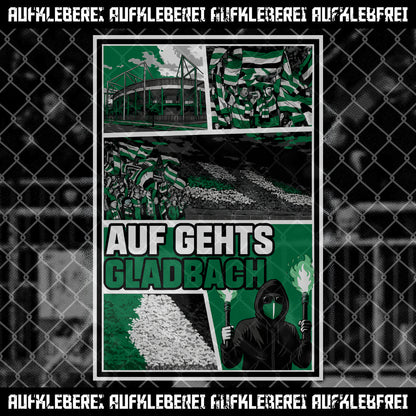 Gladbach & Gelsenkirchen Überraschungsbox - Aufkleber & Kleberollen (ab Pro Box)