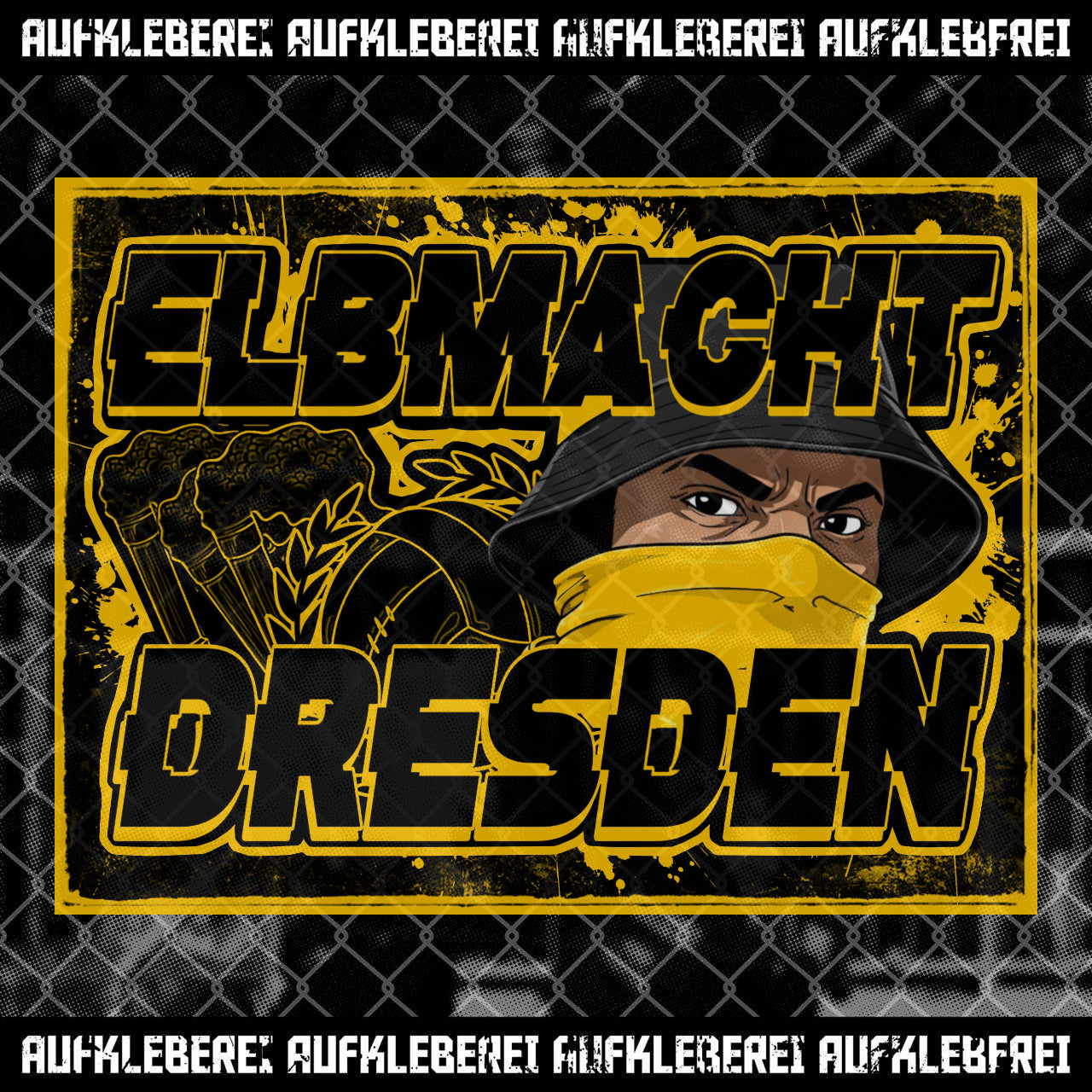Sticker "Elbmacht Dresden"