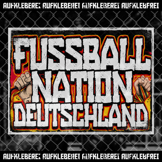 Sticker "Fussball Nation Deutschland"