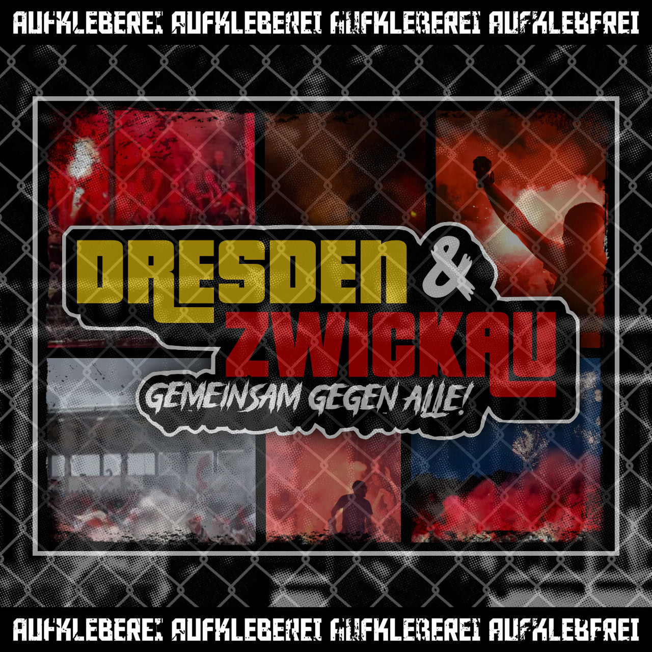 Sticker "Dresden &amp; Zwickau"