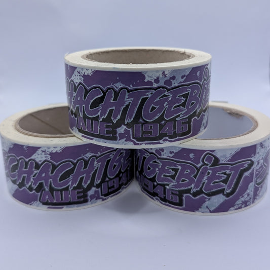 Kleberolle Aue leise abrollend