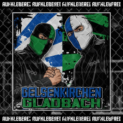 Gladbach & Gelsenkirchen Überraschungsbox - Aufkleber & Kleberollen (ab Pro Box)