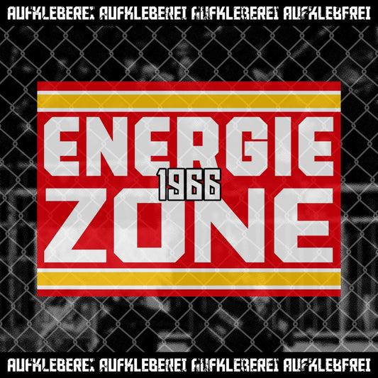 Sticker "Energie Zone"