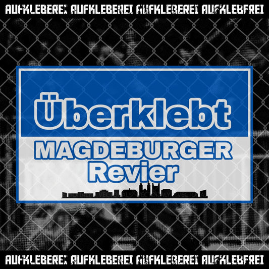 Autocollant "Couvre Magdeburger Revier"